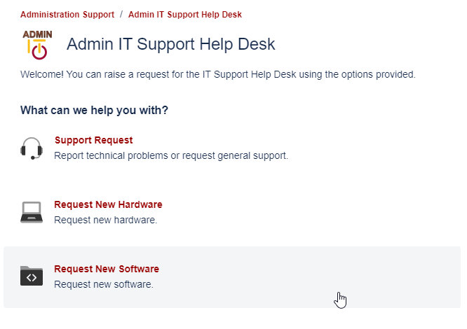 Admin IT Support HelpDesk